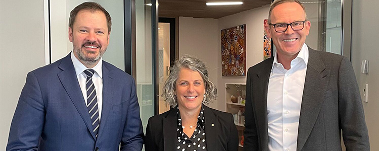 Romilly Madew attends government roundtables