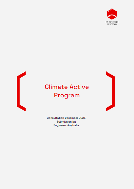 Grey cover of a submission with red writing inside bold red brackets