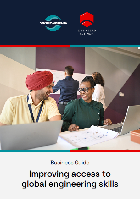 Cover of the Consult Australia and Engineers Australia guide