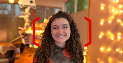 Tully Mahr with warm LED lights in the backdrop