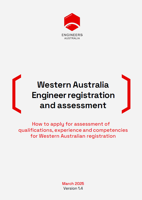 Western Australian engineer registration and assessment